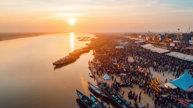 Prayagraj Triveni Sangam