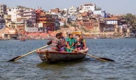 hand boat in varanasi